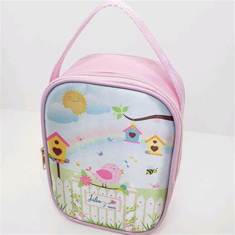 Bolsa personalizada jardim encantado .